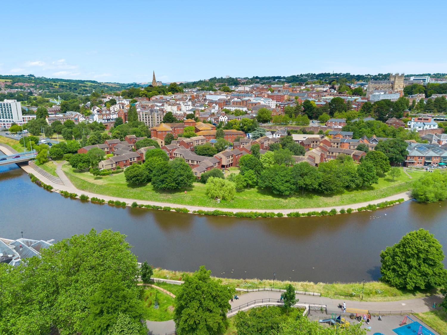 River Exe Waterfront Летний дом *